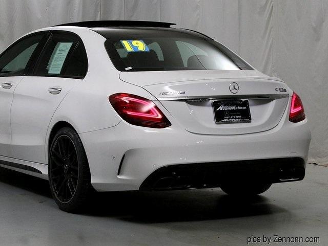 used 2019 Mercedes-Benz AMG C 63 car, priced at $52,474