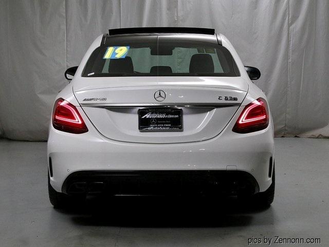 used 2019 Mercedes-Benz AMG C 63 car, priced at $52,474