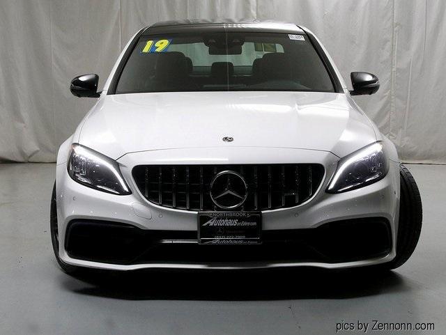 used 2019 Mercedes-Benz AMG C 63 car, priced at $52,474