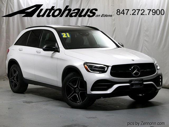 used 2021 Mercedes-Benz GLC 300 car, priced at $28,945