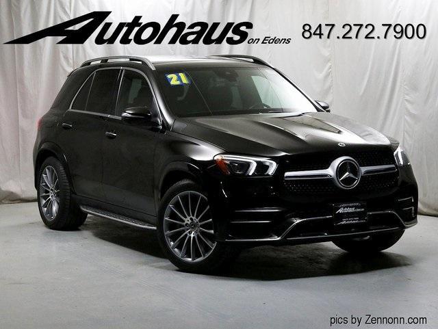 used 2021 Mercedes-Benz GLE 450 car, priced at $48,835