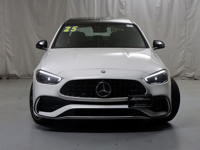 used 2025 Mercedes-Benz AMG C 43 car, priced at $67,345