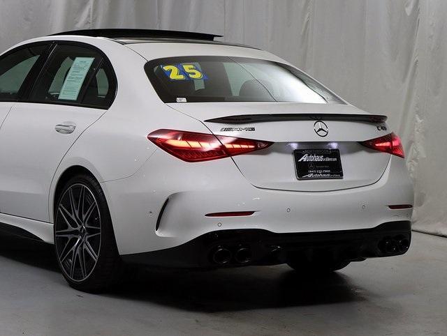 used 2025 Mercedes-Benz AMG C 43 car, priced at $67,345