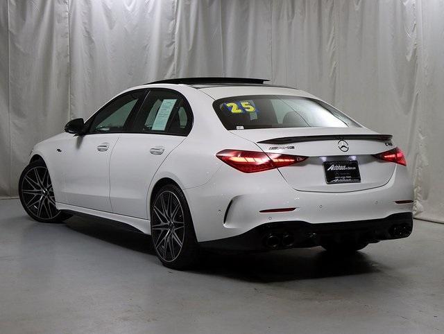 used 2025 Mercedes-Benz AMG C 43 car, priced at $67,345