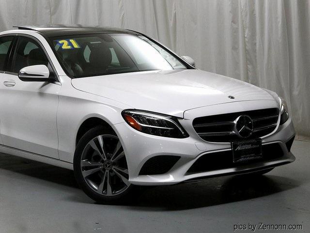 used 2021 Mercedes-Benz C-Class car, priced at $29,571