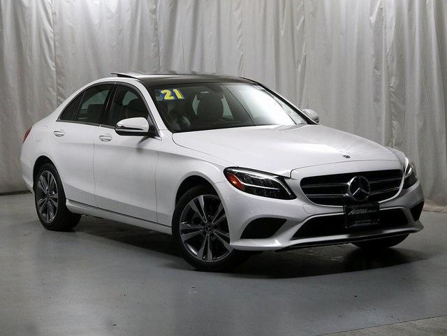 used 2021 Mercedes-Benz C-Class car, priced at $27,151