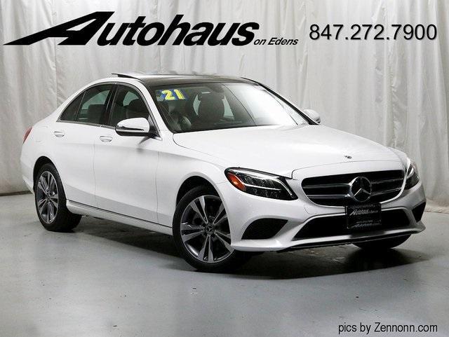 used 2021 Mercedes-Benz C-Class car, priced at $29,571