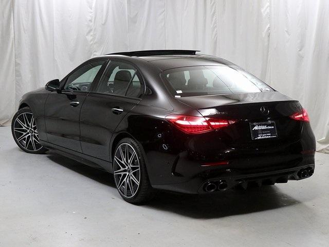 new 2025 Mercedes-Benz AMG C 43 car, priced at $72,195