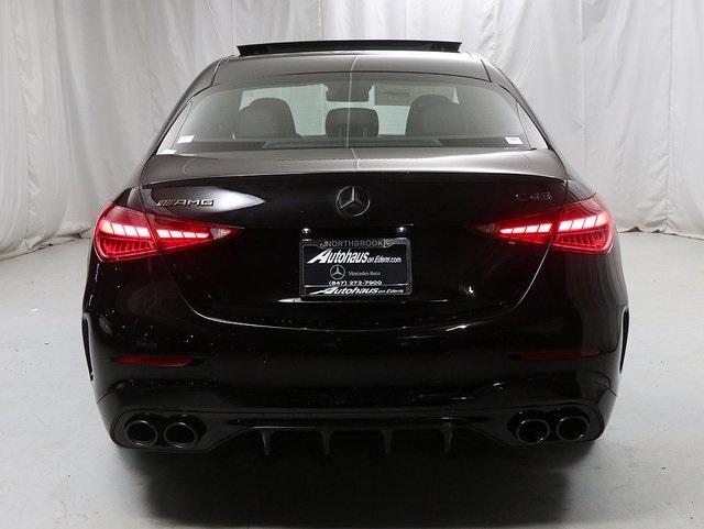 new 2025 Mercedes-Benz AMG C 43 car, priced at $72,195