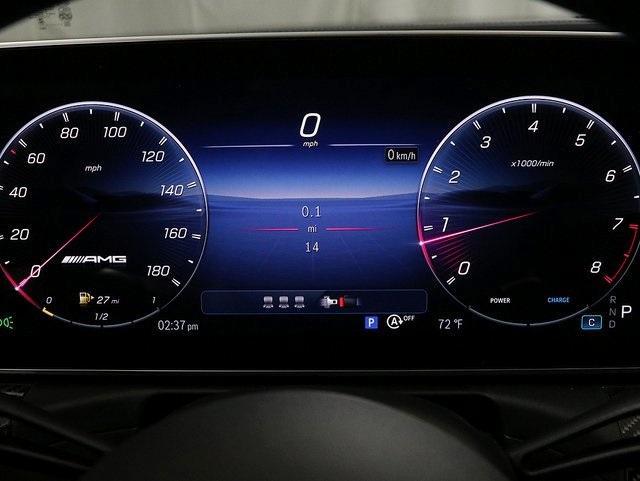 new 2025 Mercedes-Benz AMG C 43 car, priced at $72,195