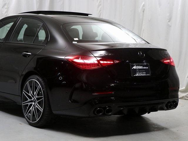 new 2025 Mercedes-Benz AMG C 43 car, priced at $72,195