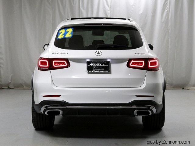 used 2022 Mercedes-Benz GLC 300 car, priced at $35,718