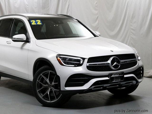 used 2022 Mercedes-Benz GLC 300 car, priced at $35,718