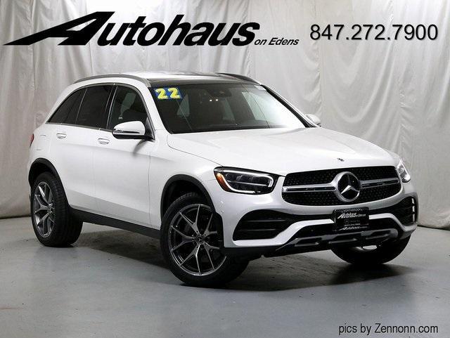 used 2022 Mercedes-Benz GLC 300 car, priced at $35,718