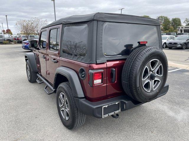 used 2021 Jeep Wrangler Unlimited car, priced at $27,500