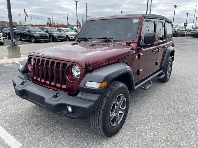 used 2021 Jeep Wrangler Unlimited car, priced at $27,500