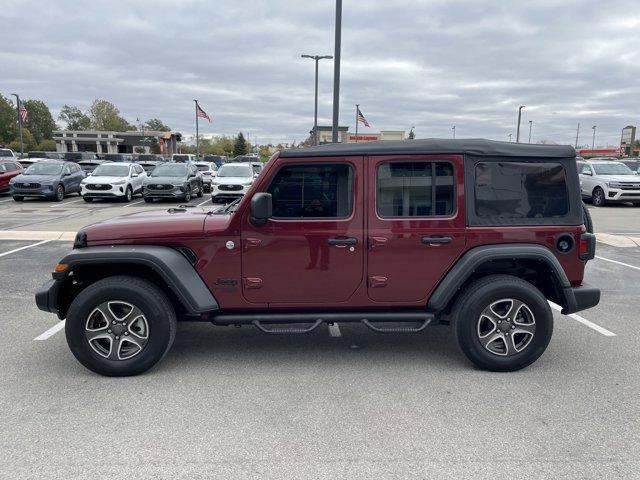 used 2021 Jeep Wrangler Unlimited car, priced at $27,500