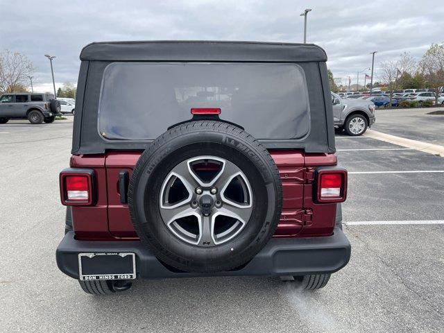 used 2021 Jeep Wrangler Unlimited car, priced at $27,500