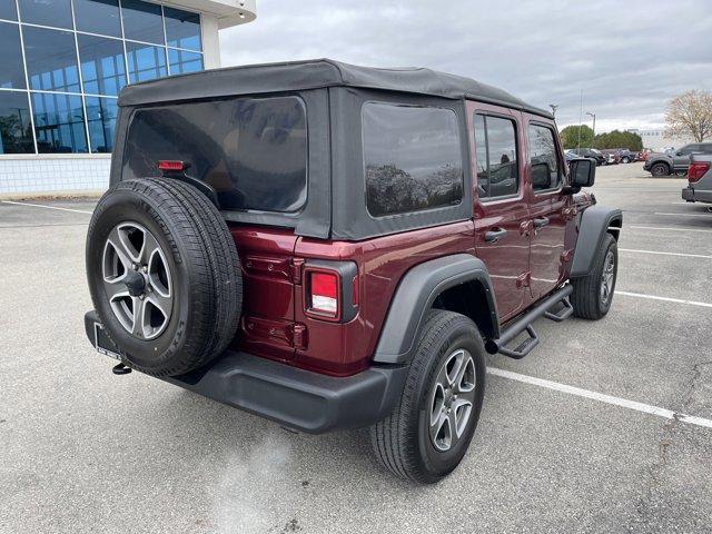 used 2021 Jeep Wrangler Unlimited car, priced at $27,500