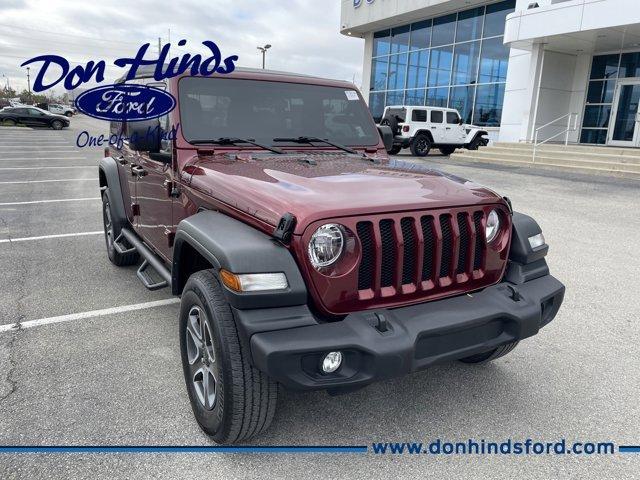 used 2021 Jeep Wrangler Unlimited car, priced at $27,500