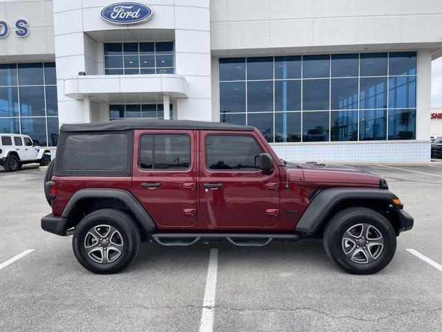 used 2021 Jeep Wrangler Unlimited car, priced at $27,500