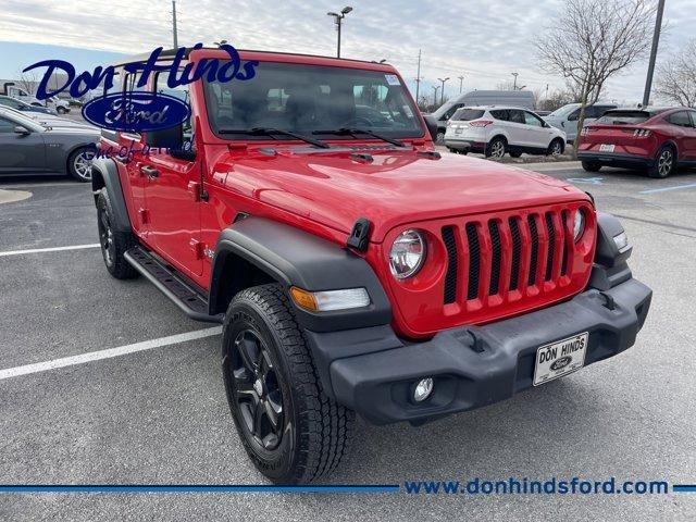 used 2020 Jeep Wrangler Unlimited car, priced at $25,000