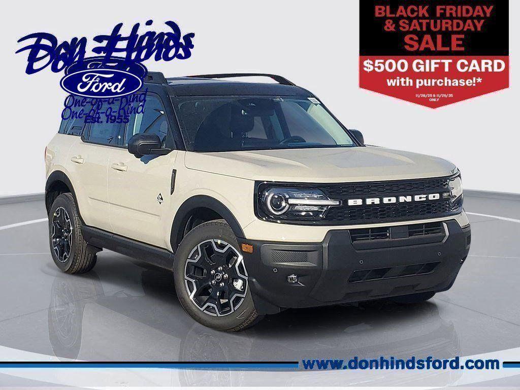 new 2025 Ford Bronco Sport car, priced at $37,686