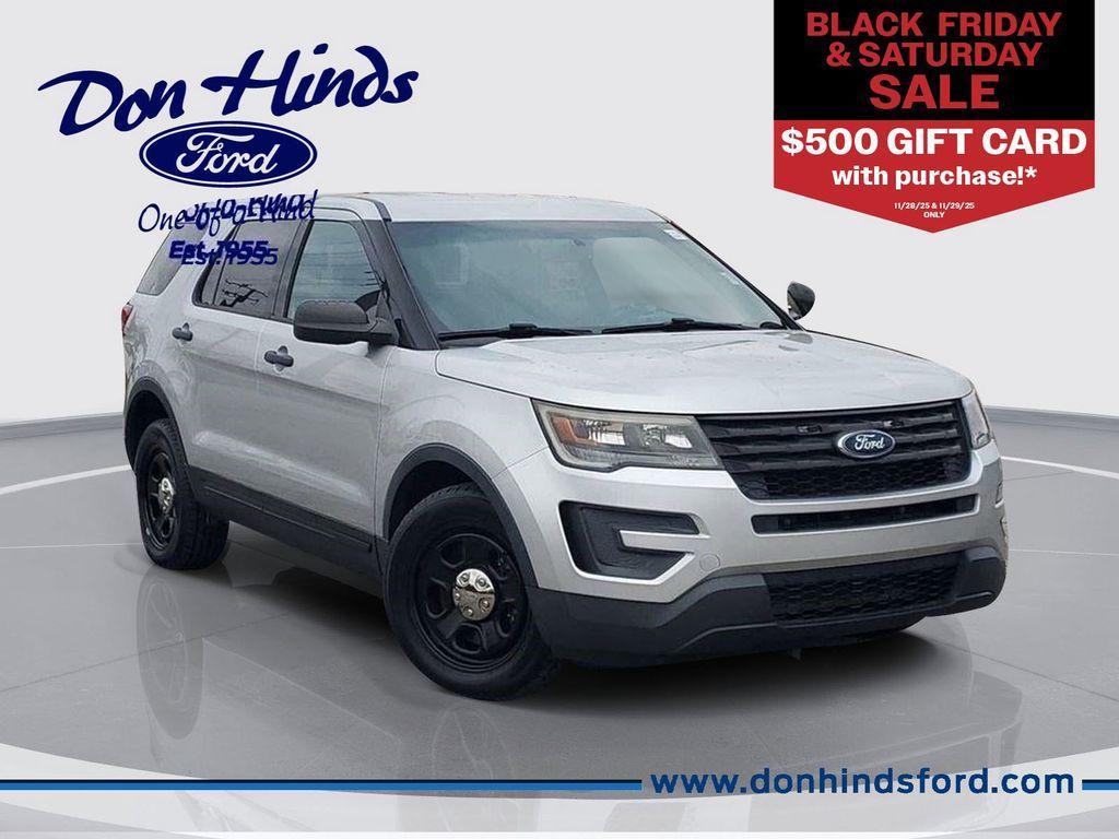 used 2017 Ford Utility Police Interceptor car, priced at $12,700