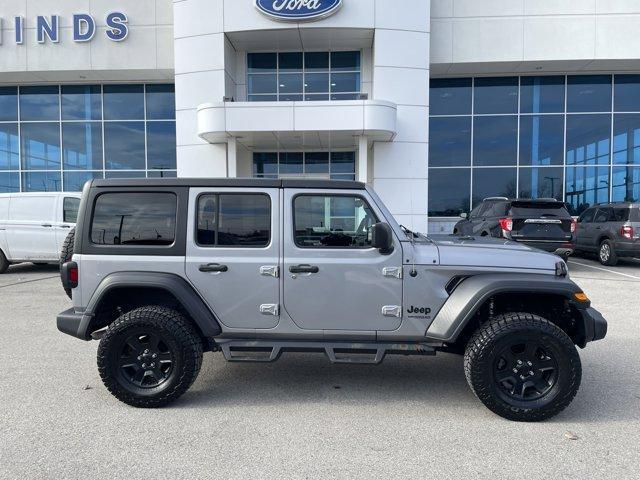 used 2020 Jeep Wrangler Unlimited car, priced at $28,000