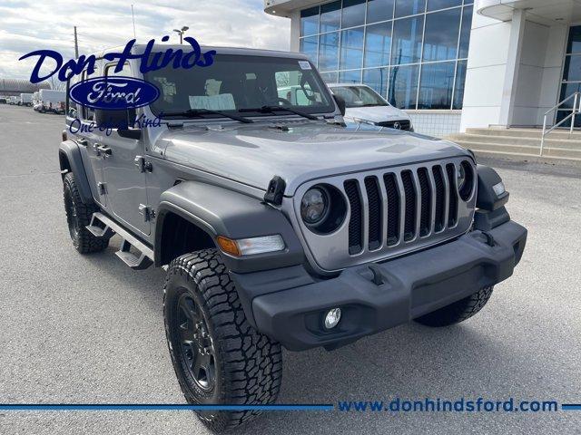 used 2020 Jeep Wrangler Unlimited car, priced at $28,700