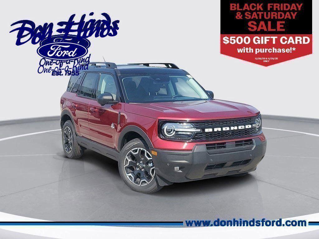 new 2025 Ford Bronco Sport car, priced at $37,303