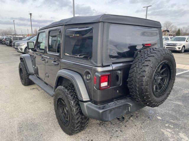 used 2018 Jeep Wrangler Unlimited car, priced at $23,500