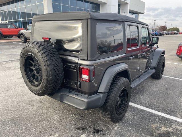 used 2018 Jeep Wrangler Unlimited car, priced at $23,500