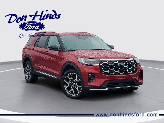 new 2025 Ford Explorer car, priced at $61,840