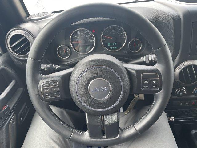 used 2015 Jeep Wrangler Unlimited car, priced at $19,300