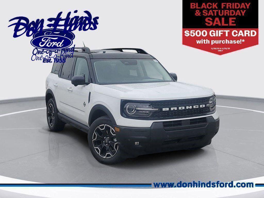 new 2025 Ford Bronco Sport car, priced at $36,838