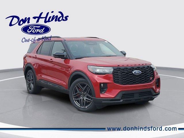 new 2025 Ford Explorer car, priced at $62,355