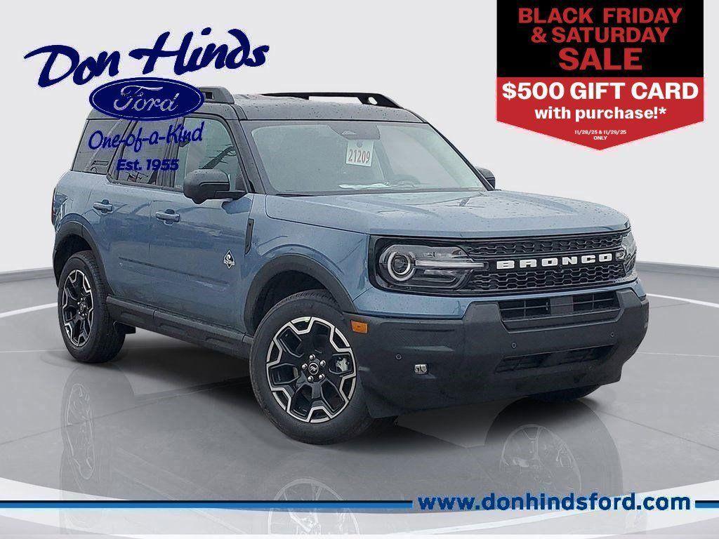 new 2025 Ford Bronco Sport car, priced at $37,315