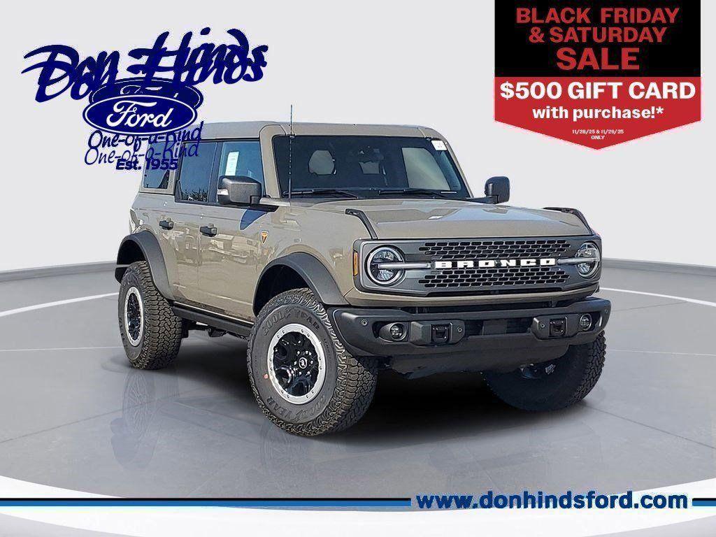 new 2025 Ford Bronco car, priced at $63,952