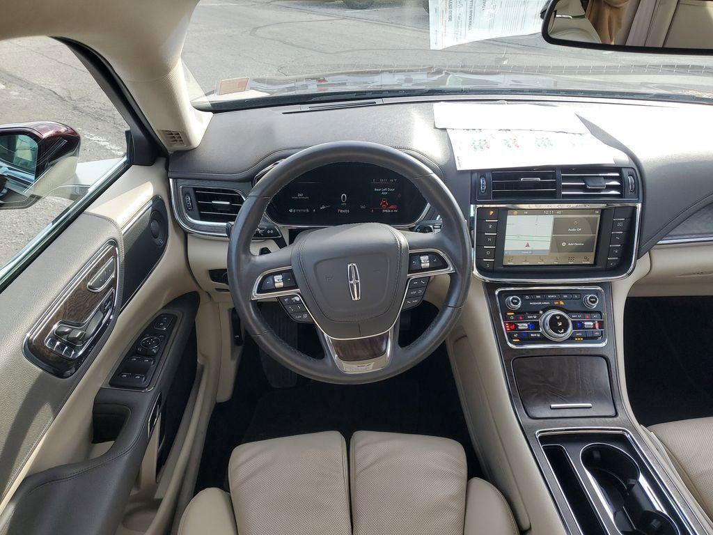 used 2017 Lincoln Continental car, priced at $20,000