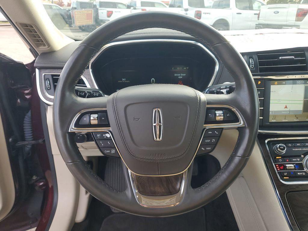 used 2017 Lincoln Continental car, priced at $20,000