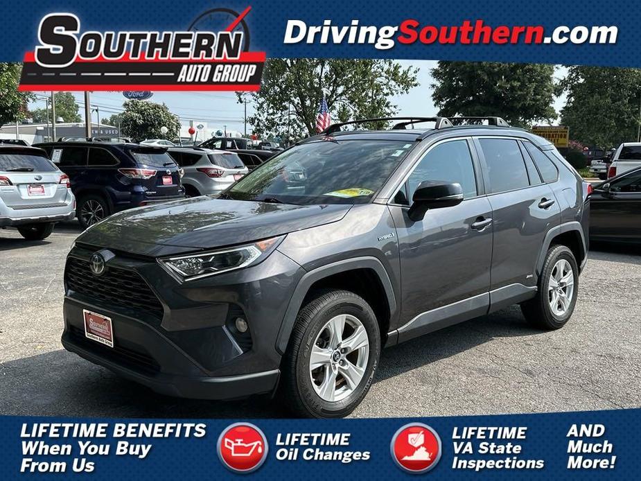 used 2019 Toyota RAV4 Hybrid car, priced at $23,935