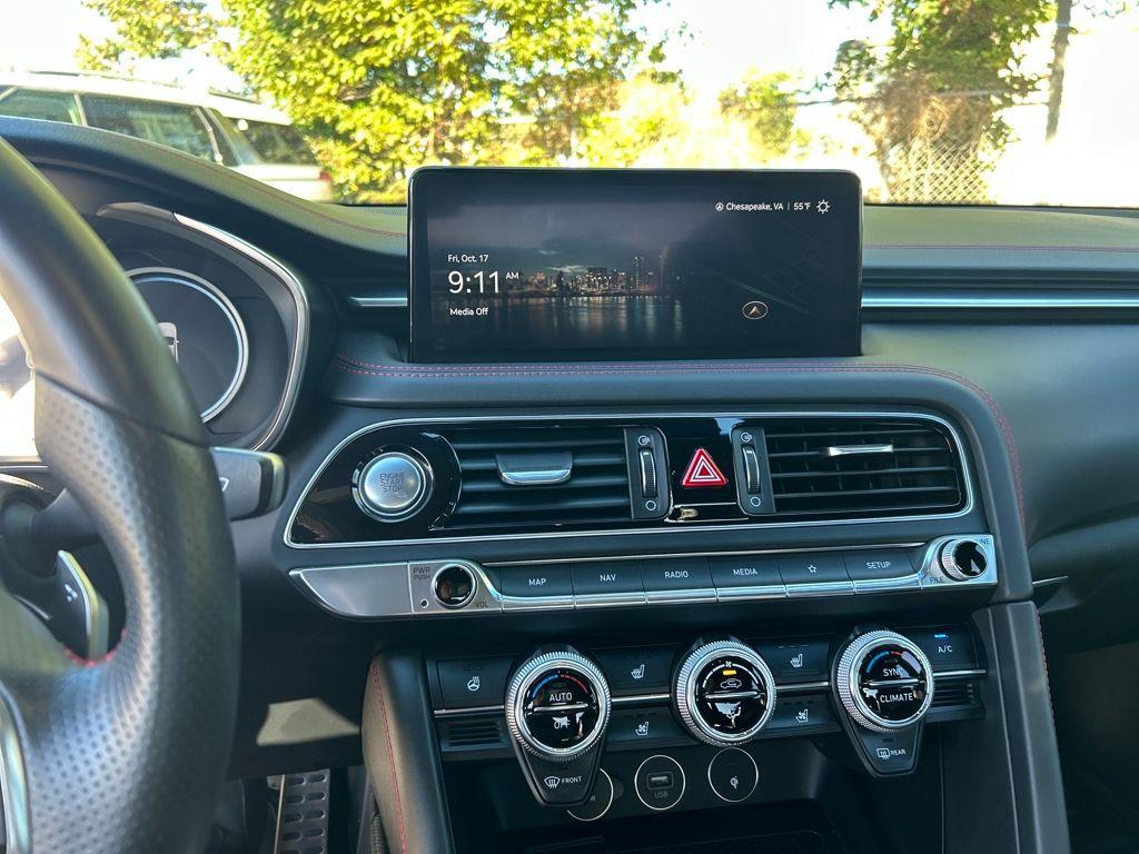 used 2023 Genesis G70 car, priced at $35,800