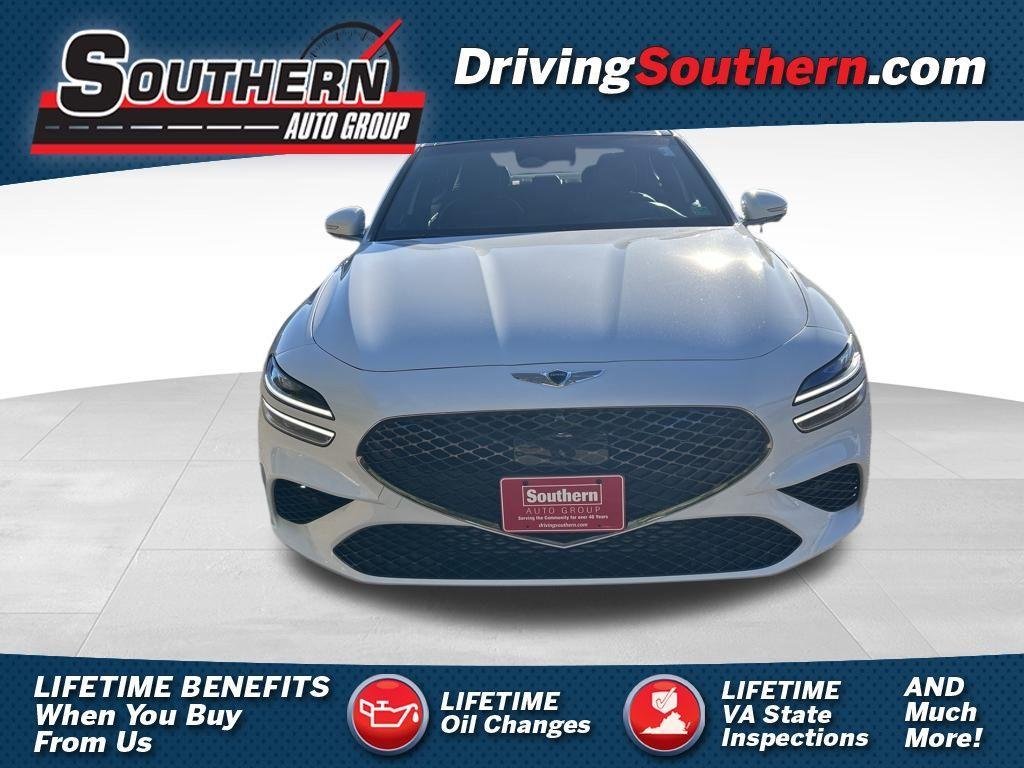 used 2023 Genesis G70 car, priced at $35,800