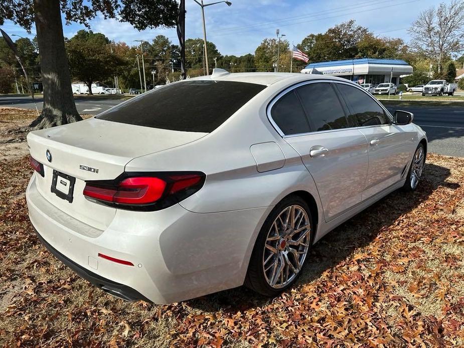 used 2021 BMW 530 car, priced at $36,100