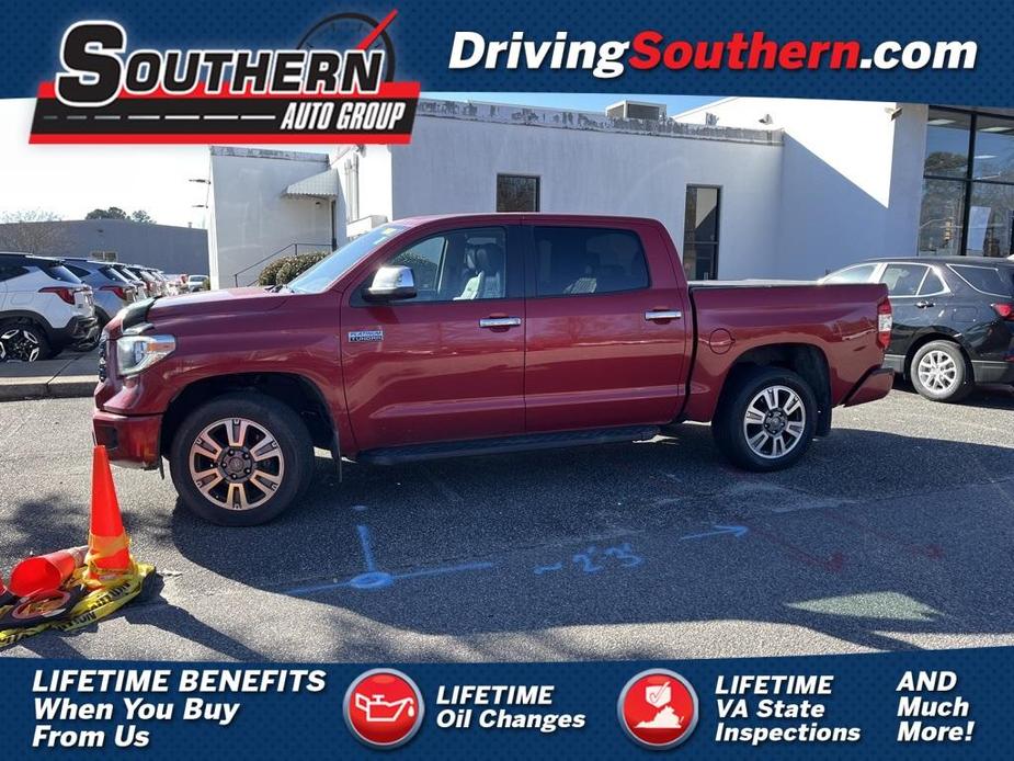 used 2018 Toyota Tundra car, priced at $31,320