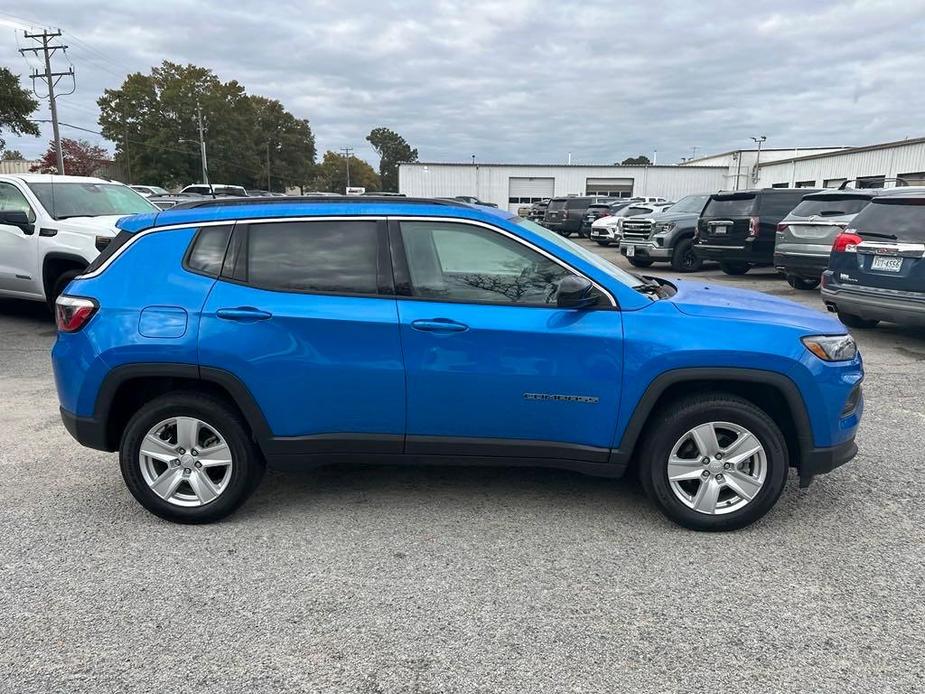 used 2022 Jeep Compass car, priced at $23,457