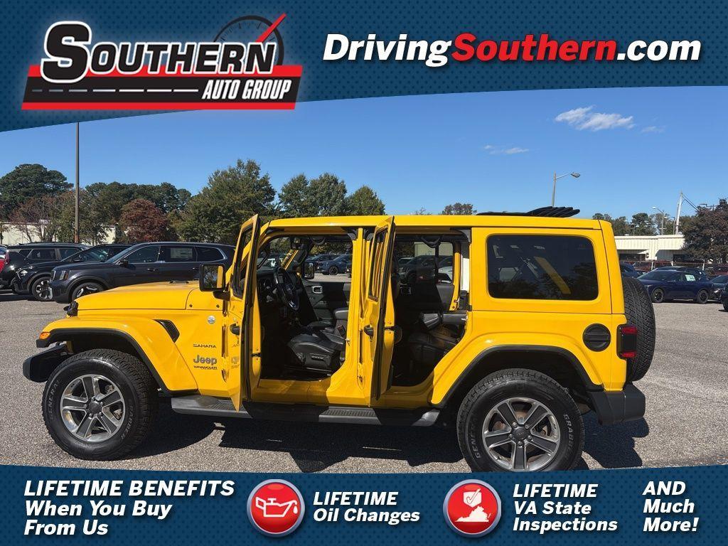 used 2019 Jeep Wrangler Unlimited car, priced at $27,150