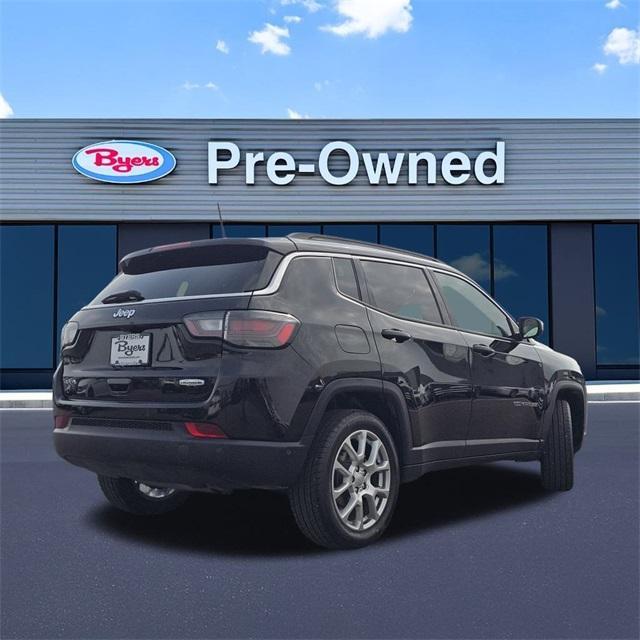used 2022 Jeep Compass car, priced at $19,990