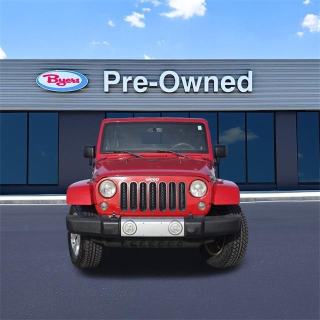 used 2014 Jeep Wrangler Unlimited car, priced at $18,994